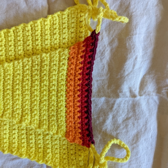 OOAK Handmade Crochet Bikini, "Knit-For-Tat" brand - Picture 15 of 16